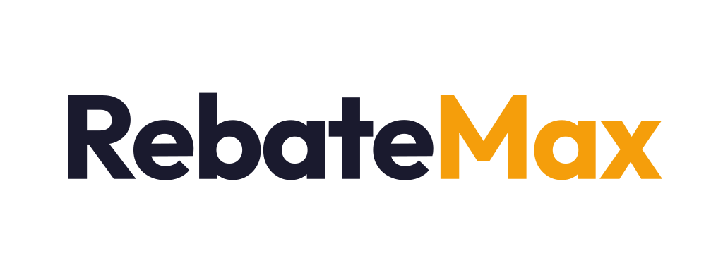 RebateMax wordmark on light